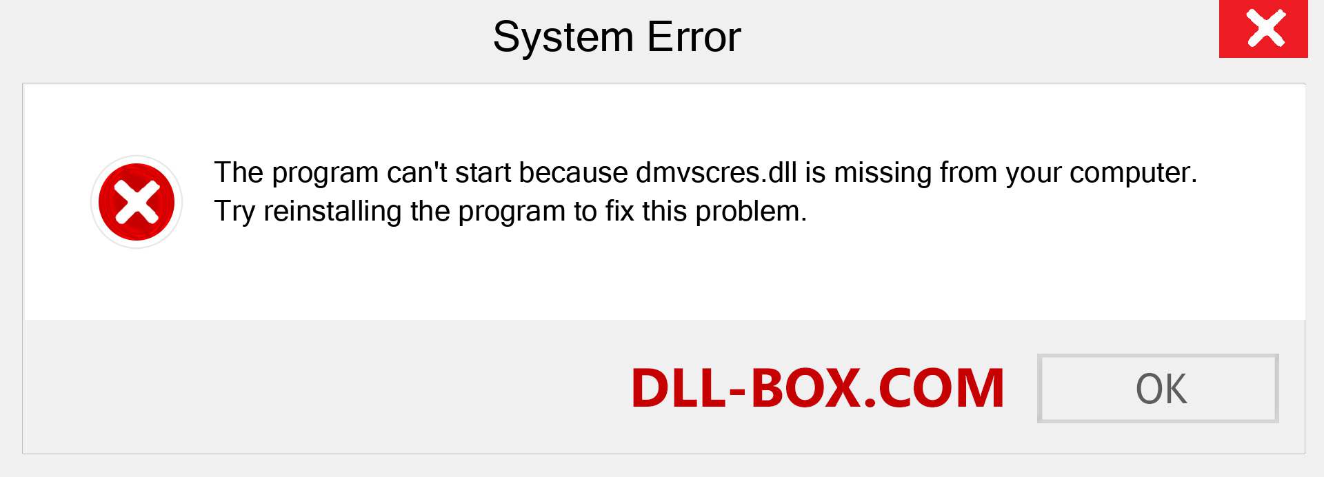  dmvscres.dll file is missing?. Download for Windows 7, 8, 10 - Fix  dmvscres dll Missing Error on Windows, photos, images